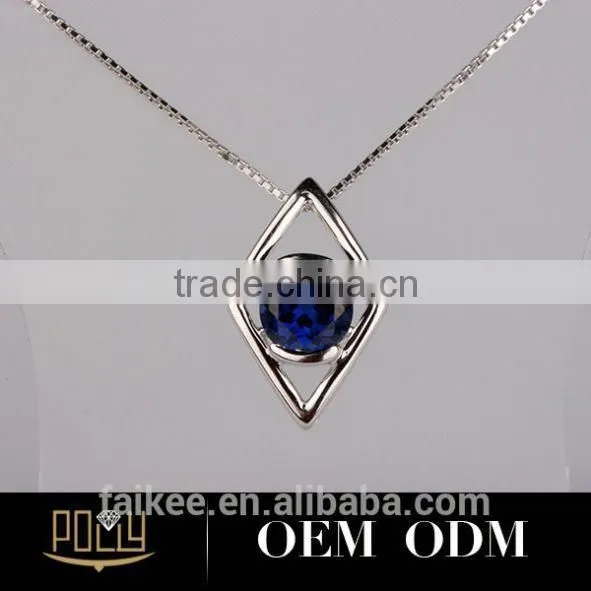 Hot Sale Fashion 925 Silver Jewerly American Diamond Necklace Sets photo-2
