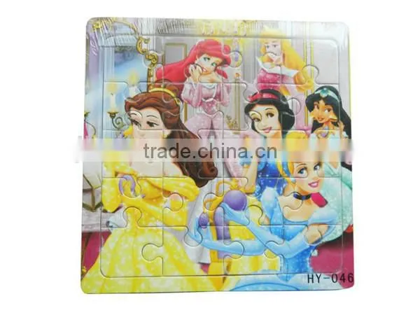 High Quality Educational Custom Printing Paper Jigsaw Pnail Puzzle