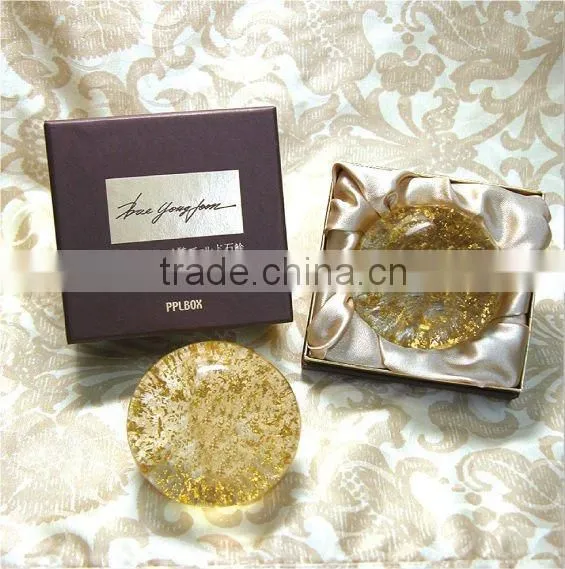 100% Gold Transparent Soap