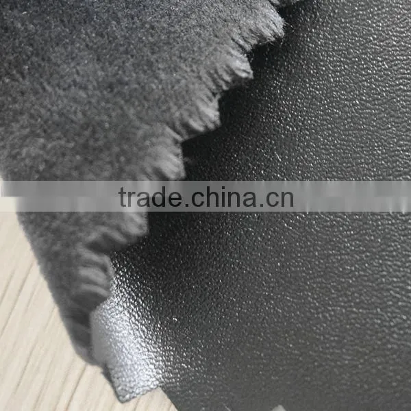 Soft Elastic Spandex pu Micro Soft Leather for Winter Warm-keep Clothing