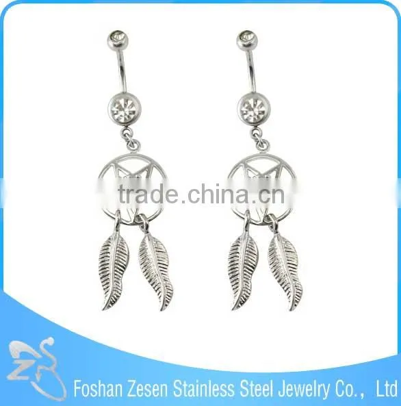 Turquoise Blue Zricon Body Jewelry Belly Ring Stain photo-5