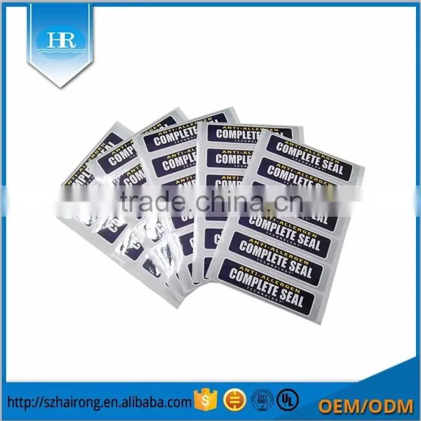 High Quality Customized Printing Strong Self Adhesive Composite Paper Tyre Label Sticker photo-2