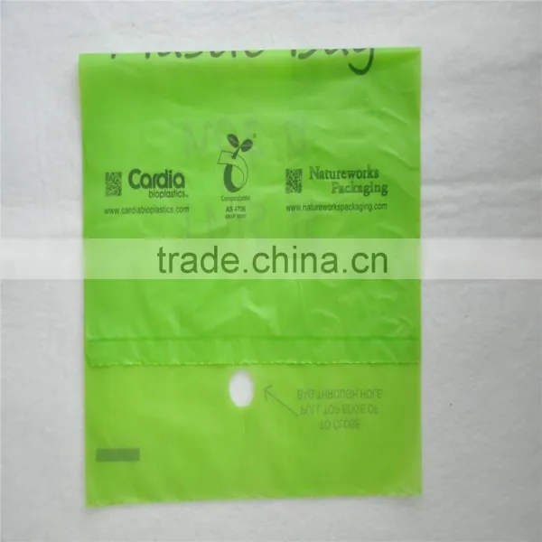 Biodegradable Plastic Punch Hole Waste Bag in Roll photo-5
