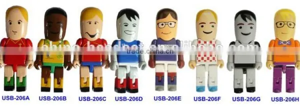 Plastic Funny Variety Mankind Shape USB Flash Drive ( USB-206 ) photo-3