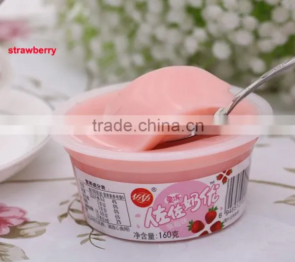 Health 160g Cup Packing Soft Fruity Jelly Snack