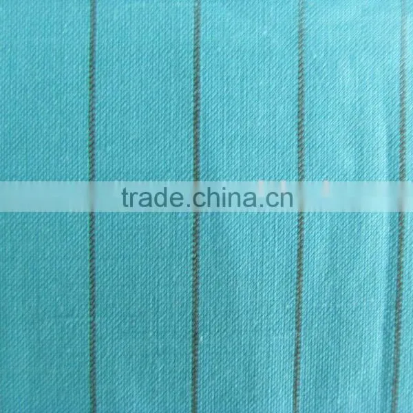 Cotton Ramie Yarn Dyed Fabric 60/2x21 68x66