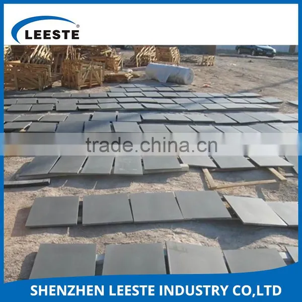 China Cheap Honed Grey Basalt Slab,basalte,grey Honed Basalt Tile photo-2