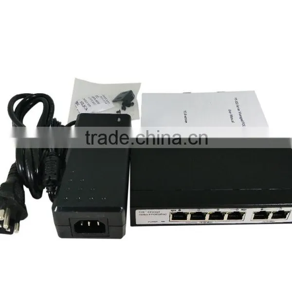 4 Port 53V Output IEEE 802.3 Af/at PoE Switch photo-2