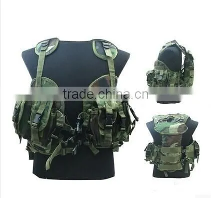 Outdoor Camo Combat Molle Army Tactical Vest photo-4