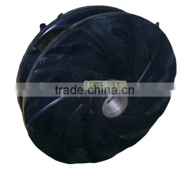 Rubber anti acid replacement pump impeller