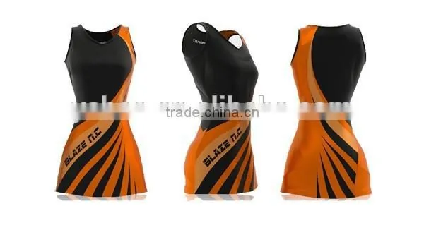 Best Design Netball A-line Dress for Club and School Team photo-2