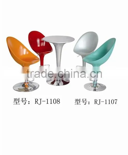 ANJI XINRENJIE Hot-sale ABS Plastic Bar Stools & Table photo-2