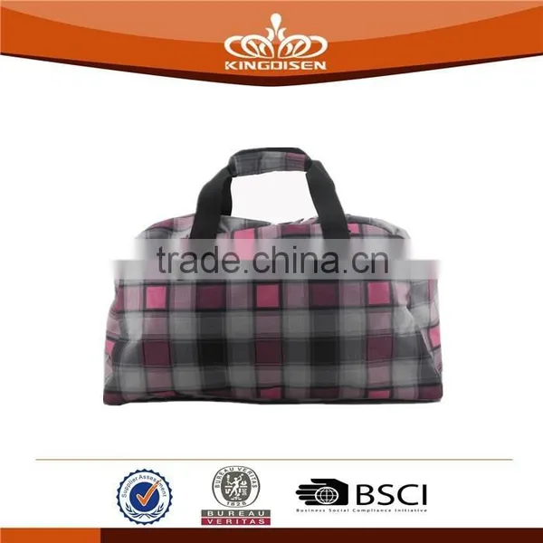 Wholesale New Listing 600D Grid Travel Bag photo-2