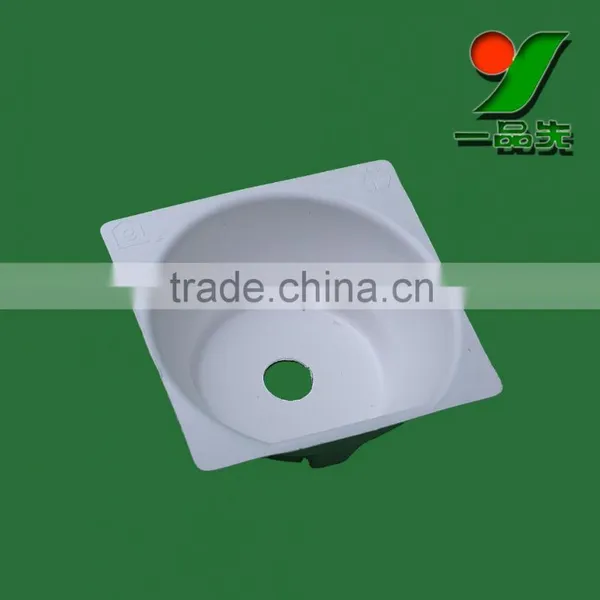 Brand Design Food-grade Sugarcane Bagasse Wine Packaging Tray--sturdy and Smooth Surface photo-5