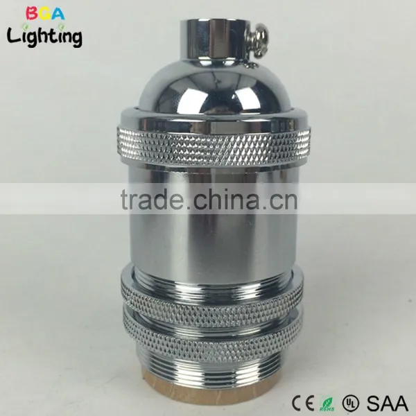 E27 Vintage Brass Pendant Lamp Socket For Pendant Lamp Cord Set photo-5