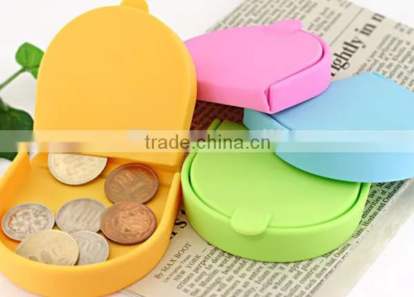 Promotional Small and Exquisite Silicone Coin Purse Present photo-2