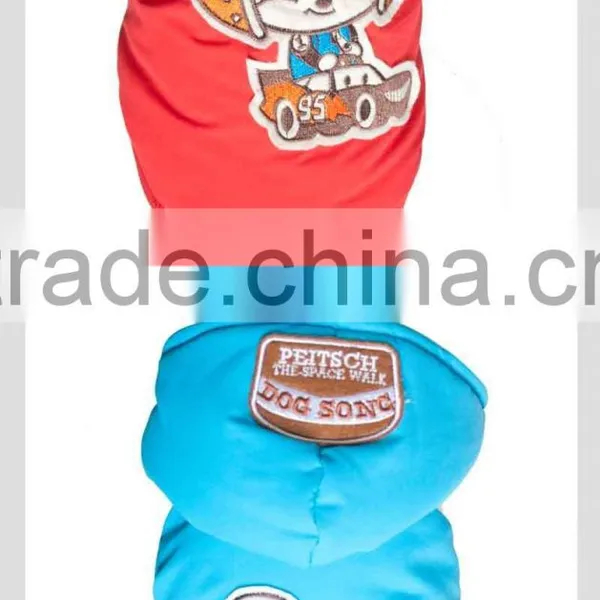 Factory Wholesale Winter Pet Dog Clothes Cotton Warm Pattern Coat photo-2