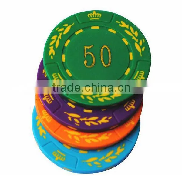 23.2mm Colorful Customized Plastic Token for Game / Promotional Customized ABS Embossed Plastic Token Coin Quality Choice photo-3
