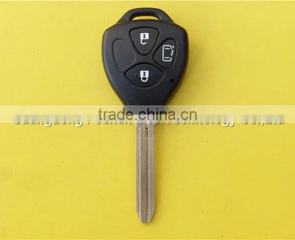 3 Buttons Toyota Camry Car Remote Key Shell With Logo photo-2