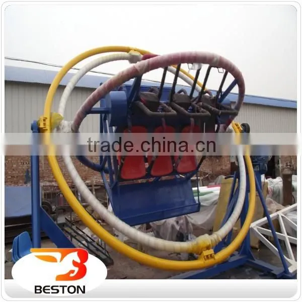 Supplier Electric Human Gyroscope Outdoor Playground Equipment for Sale photo-3