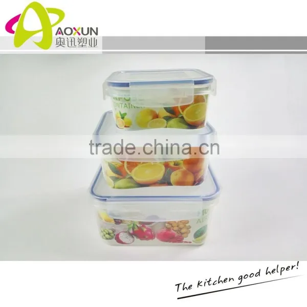 Plastic Clear Food Storage Container photo-5
