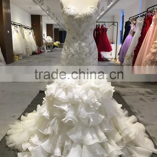 China Supplier Women Wedding Dress photo-2