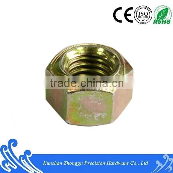 Lock Nut ISO7042 Carbon Steel Zinc Yellow M12