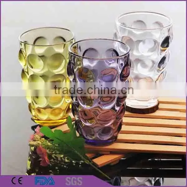 Lead-free Hand Made Round Color Change Drinking Glass photo-2