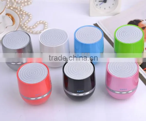 Active portable new NFC bluetooth speaker ,mp3 audio player