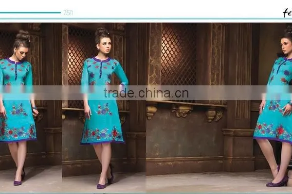 GEORGETTE DESIGNER KURTIS photo-3