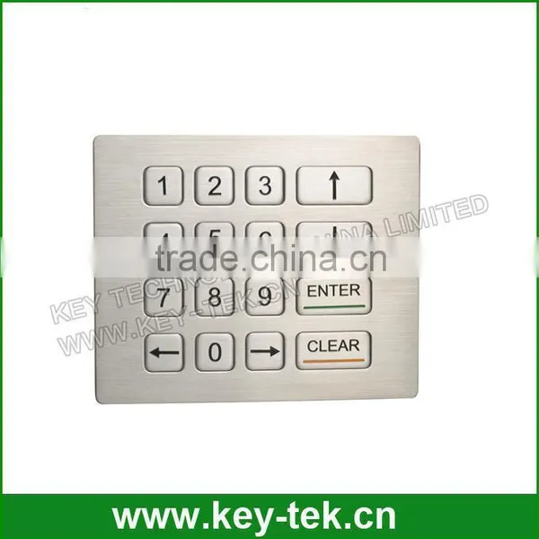 Flexible Programmble Dot Matric Long Stroke Metal Keypad photo-3