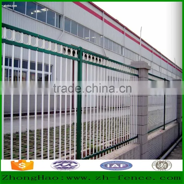Hot Sale Tubaler Steel Security Fence Wall Yard Fence Wall and Fence Gate photo-2