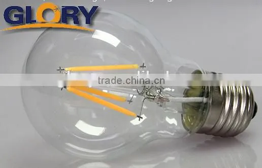 6w High Quality Battery Powered Led Filament Globe Light Bulb