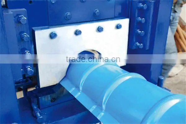 312 Cold Steel Ridge Cap Roll Forming Machine photo-2
