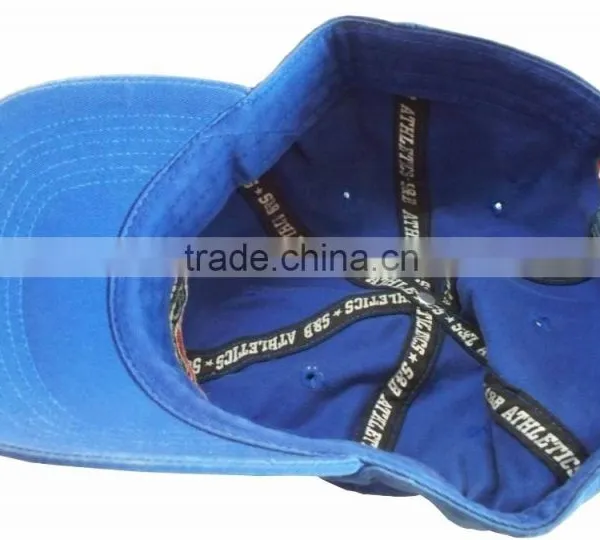 Stone Washed Fitted Golf Hat Fitted Hat Washed Fitted Hat photo-2