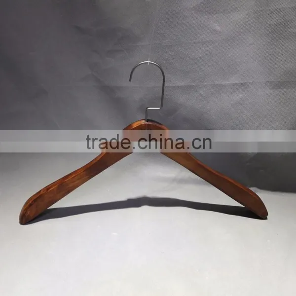 Coats Clothing Type and Wooden Material Clothing Hanger photo-5