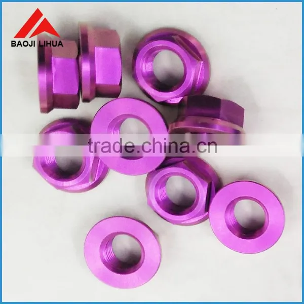 China Supplier Color Titanium Nut in Stock photo-2