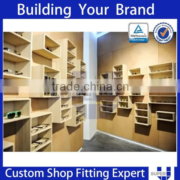Tailor Made Wooden Decorative Retail Sunglass Store Fixtures photo-5