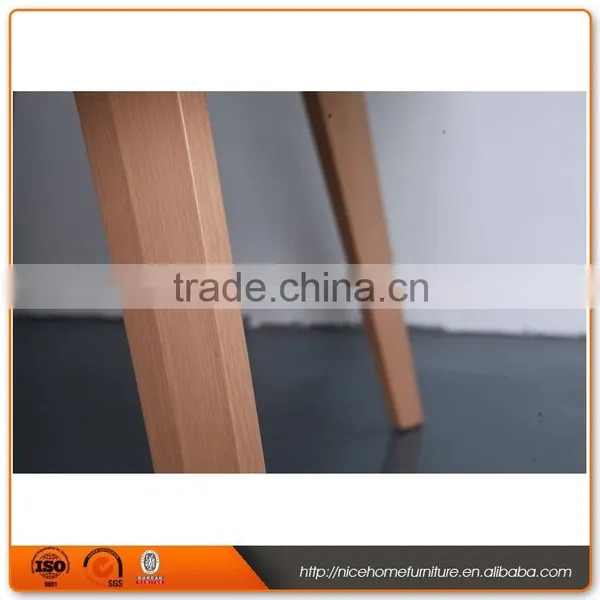 2016 Best Quality Wooden Dining Room Table With Tempered Glass photo-4