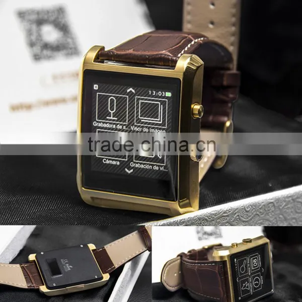 DM08 Smartwatch Luxury Leather IPS Business Wristwatch For Apple IPhone & Samsung Android Phone Luxury Bluetooth Smart Watch photo-5