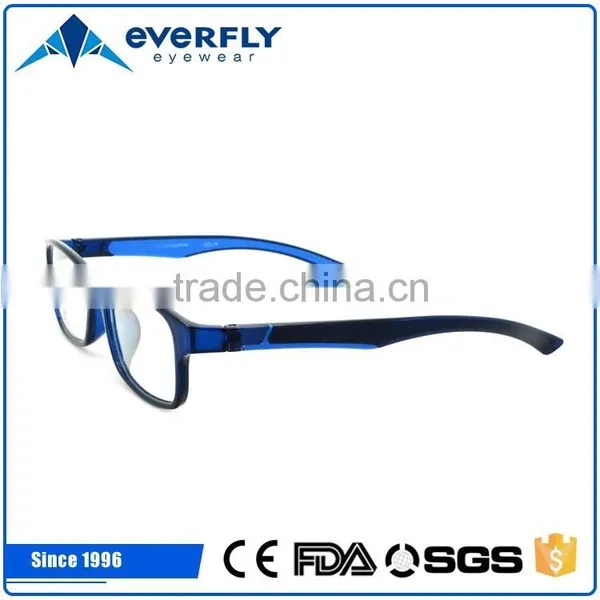 China Popular Adult Frame Manafactured Tr90 Optic Glasses in Bright Color photo-3