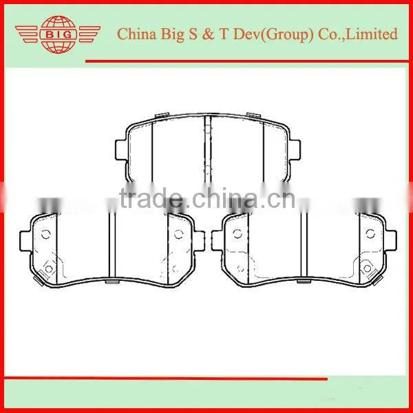 Car Front Axle Brake Pad for Sale