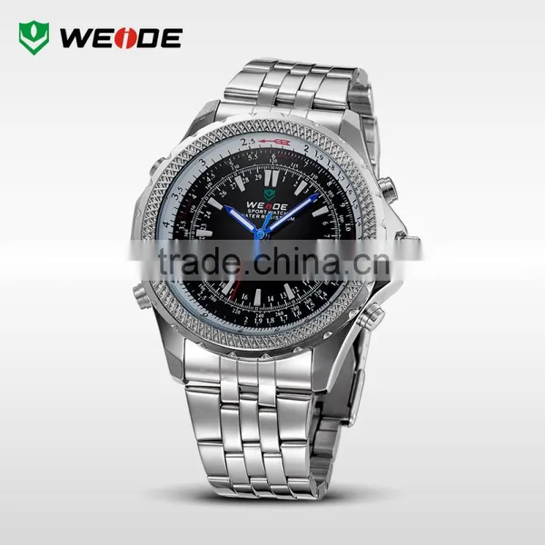 2014 New Products WEIDE Men's Style Casual Dresses 30 Meter Waterproofed Sports Watch Japan Quartz WH904 24-hour photo-3