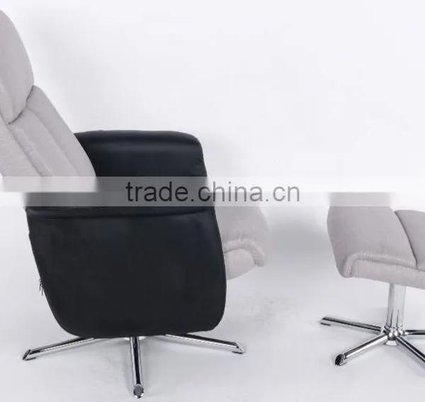 Hot Selling Extensible Fabric Recliner Chair With Ottoman NV-2771 photo-4