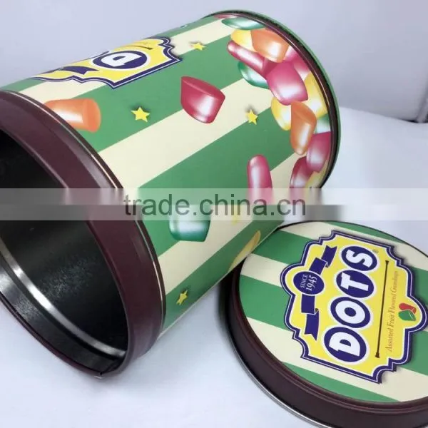 Wholesale Custom Round Tin Box With Lift off Lid photo-3