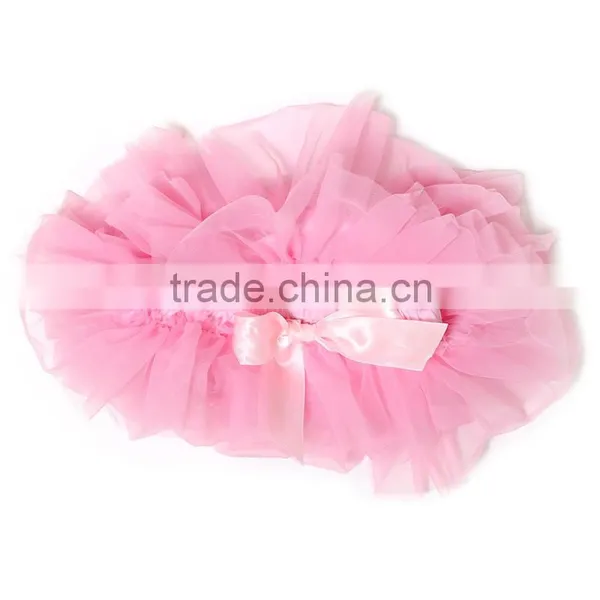 High Quality Baby Girls Comfortable Baby Girls Ruffle Shorts Triple Pants photo-3