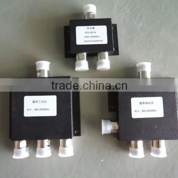 800~2500MHz 2/3/4 Way Power Splitter for Indoor Signal Booster photo-2