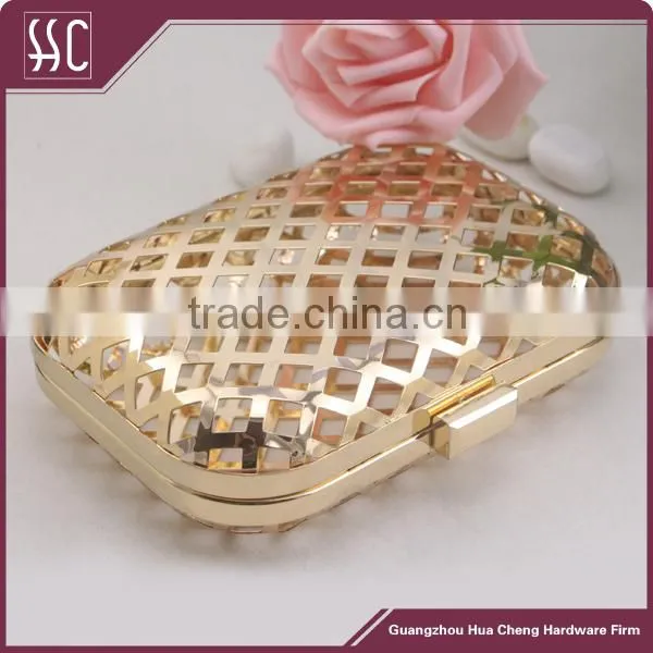 Handmade Round Edges Case Box Purse Clutch Frame photo-2