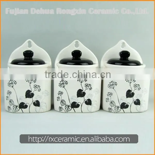 Wholesale Low Price High Quality White Ceramic Condiment Set photo-3