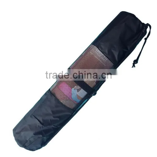 Large Yoga Mat Carry Bag for Men and Women With Adjustable Strap Drawstring Opeing Mesh Centre Easy Store Keep Clean photo-4